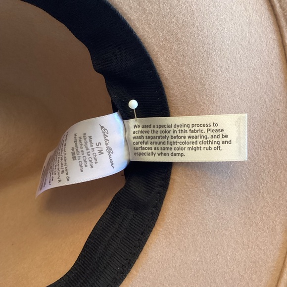 NWOT Eddie Bauer 100% wool felt hat. S/M - Picture 9 of 10